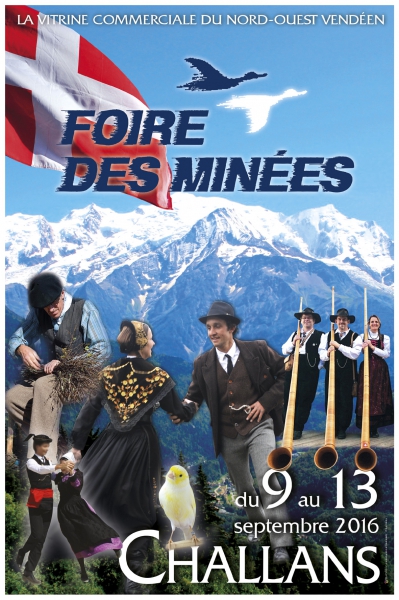 Affiche Foire de Minées 2016