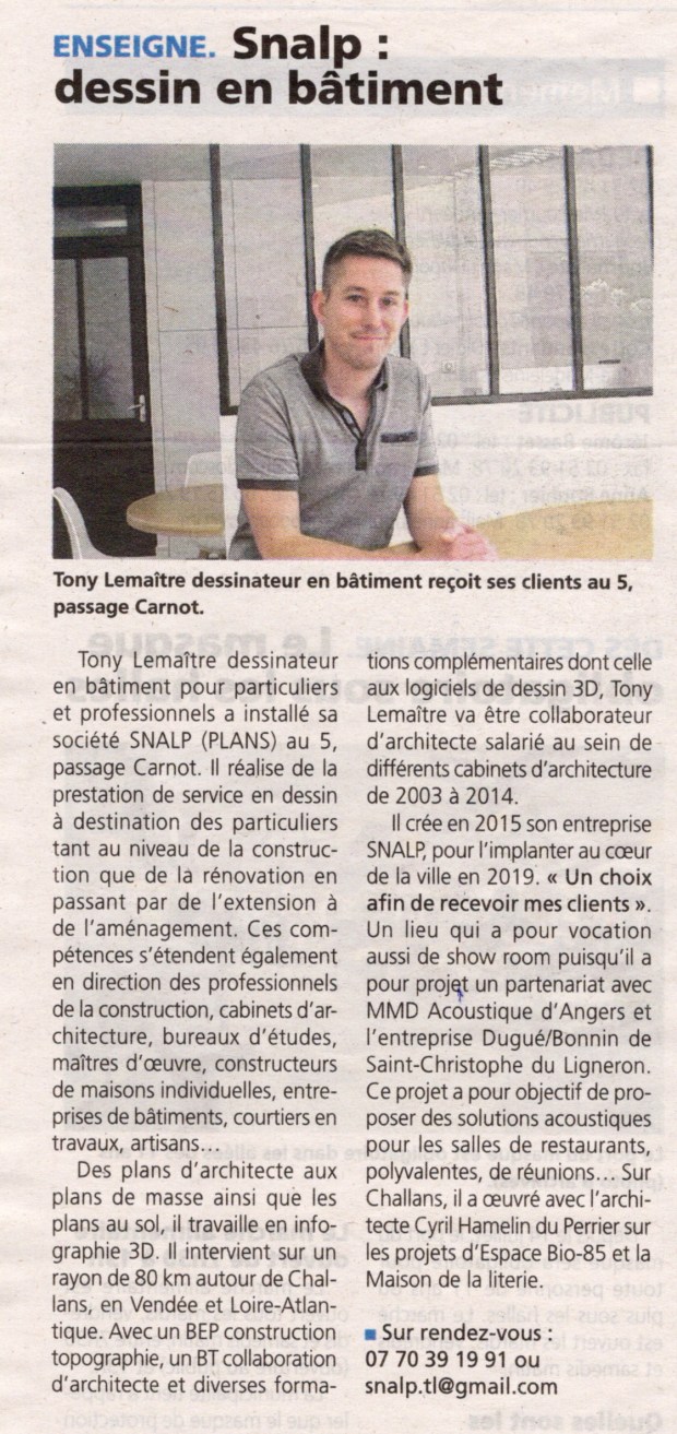 Article Courrier Vendeen